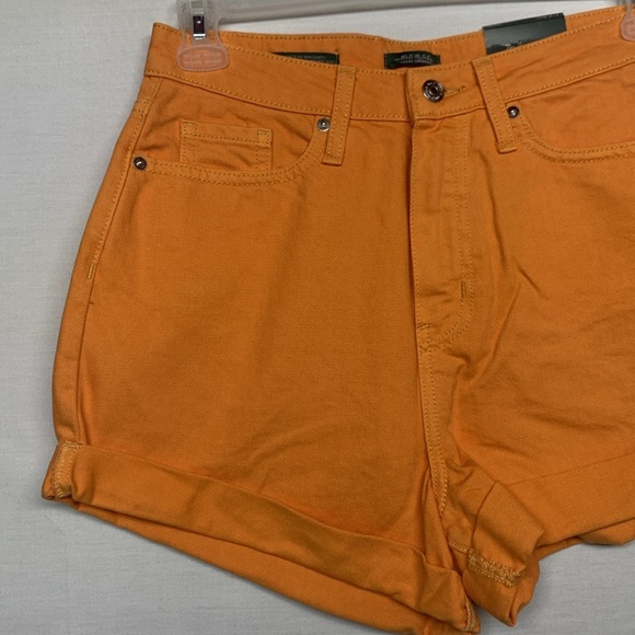 Wild fable Orange Highest Rise Mom Shorts - Picture 2 of 7